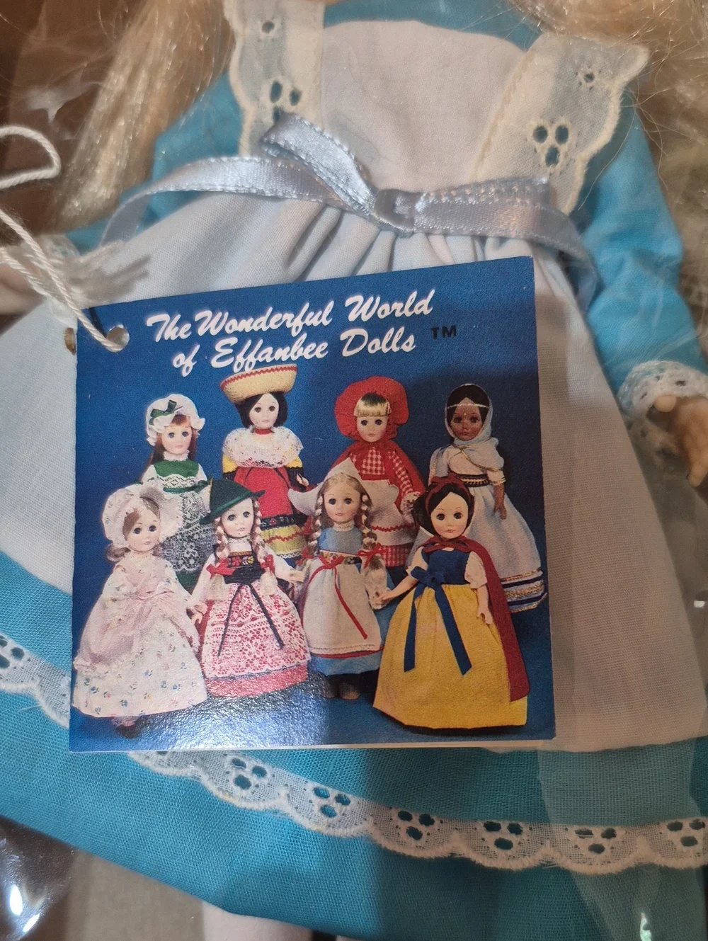 Vintage Effanbee Alice in Wonderland Storybook Doll – Blue Dress